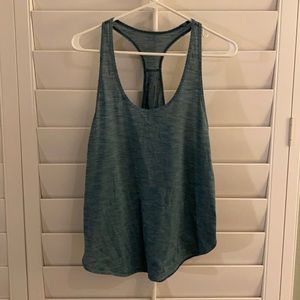 Lululemon scalloped tank size 8 Teal
